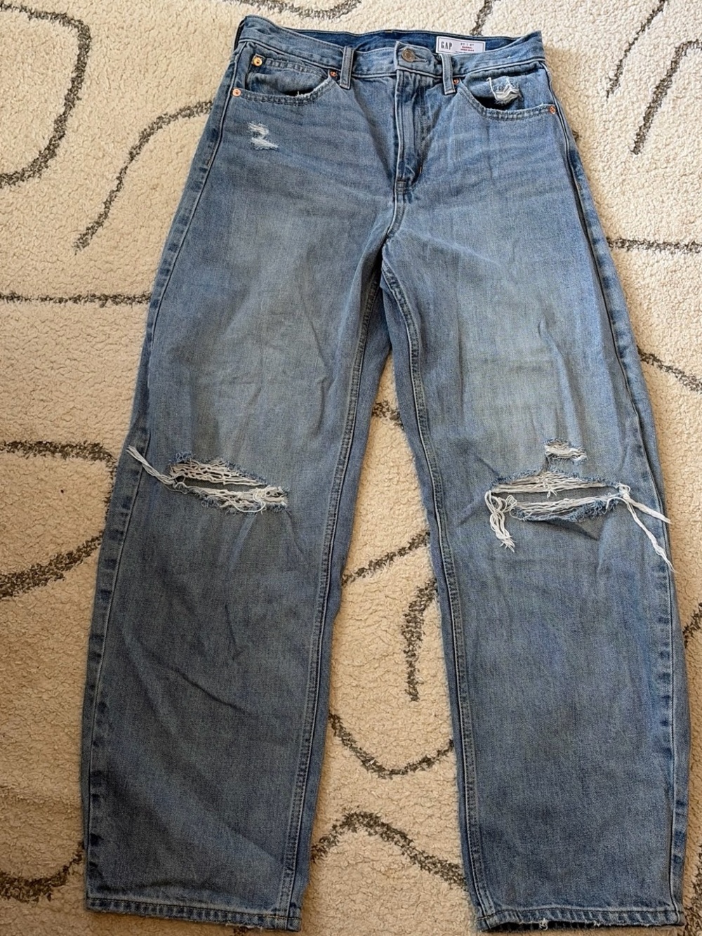 Gap Barrel Jeans
